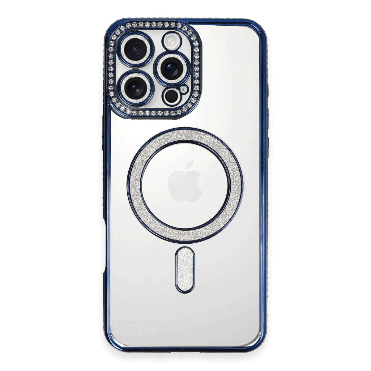 Newface iPhone 16 Pro Kılıf Joke Simli Magneticsafe Kılıf