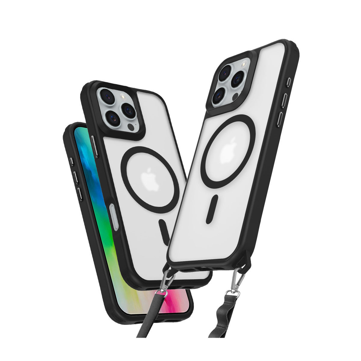 Newface iPhone 16 Pro Max Kılıf Enka Magsafe Silikon Kılıf