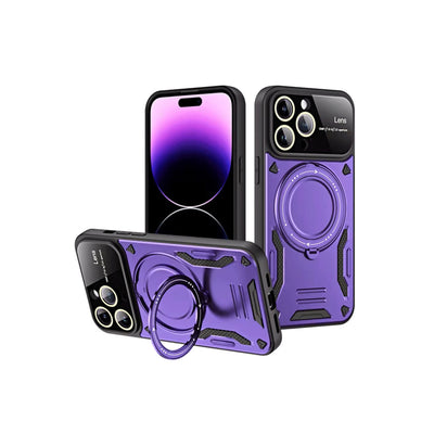 Newface iPhone 16 Pro Max Kılıf Joy Lens Standlı Kapak