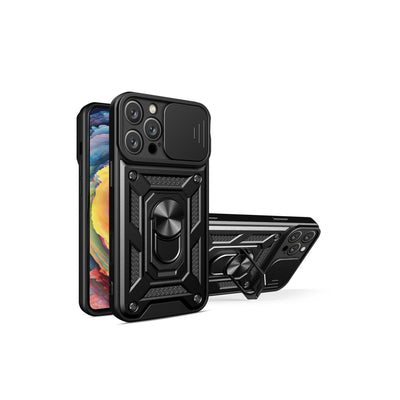 Newface iPhone 16 Pro Max Kılıf Pars Lens Yüzüklü Silikon
