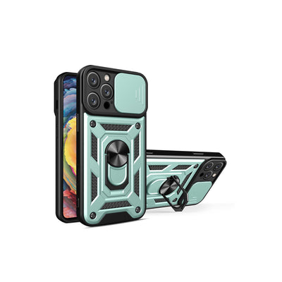 Newface iPhone 16 Pro Max Kılıf Pars Lens Yüzüklü Silikon