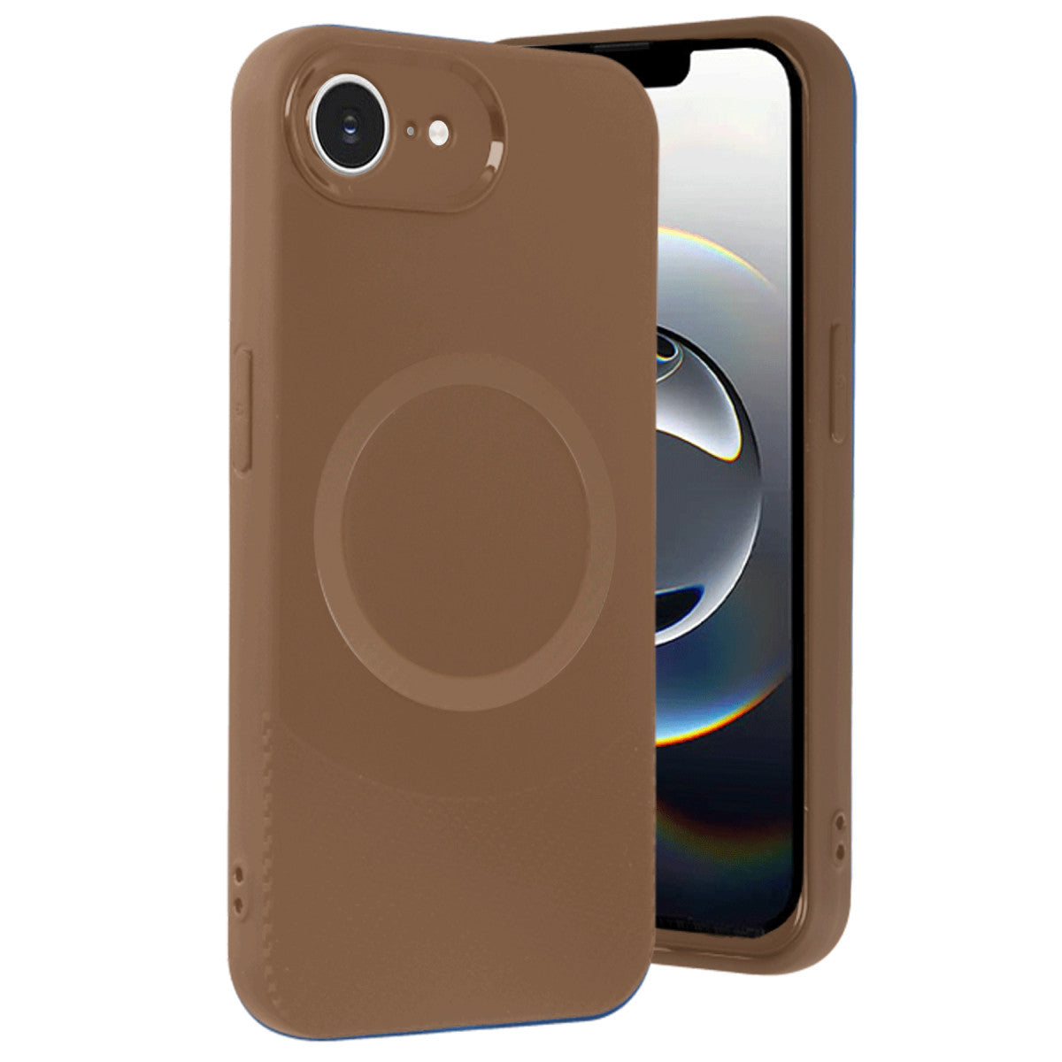 Newface iPhone 16E Kılıf Maya Karbon Kapak