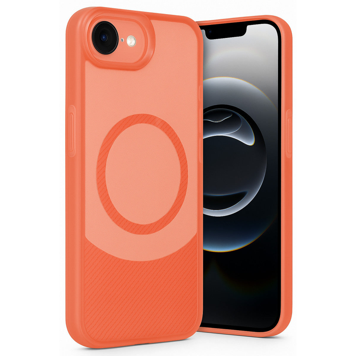 Newface iPhone 16E Kılıf Maya Karbon Kapak