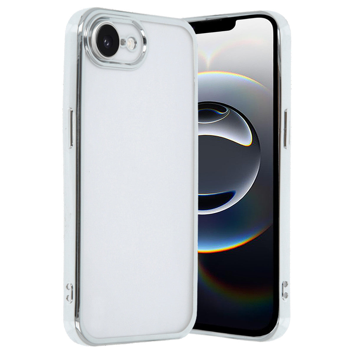 Newface iPhone 16E Kılıf Razer Lensli Silikon