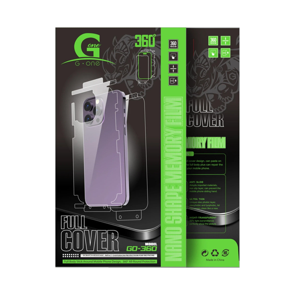 Newface iPhone 17 Pro 360 Full Body Arka Koruyucu