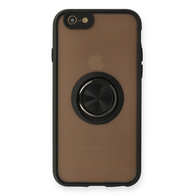 Newface iPhone 6 Kılıf Montreal Yüzüklü Silikon Kapak