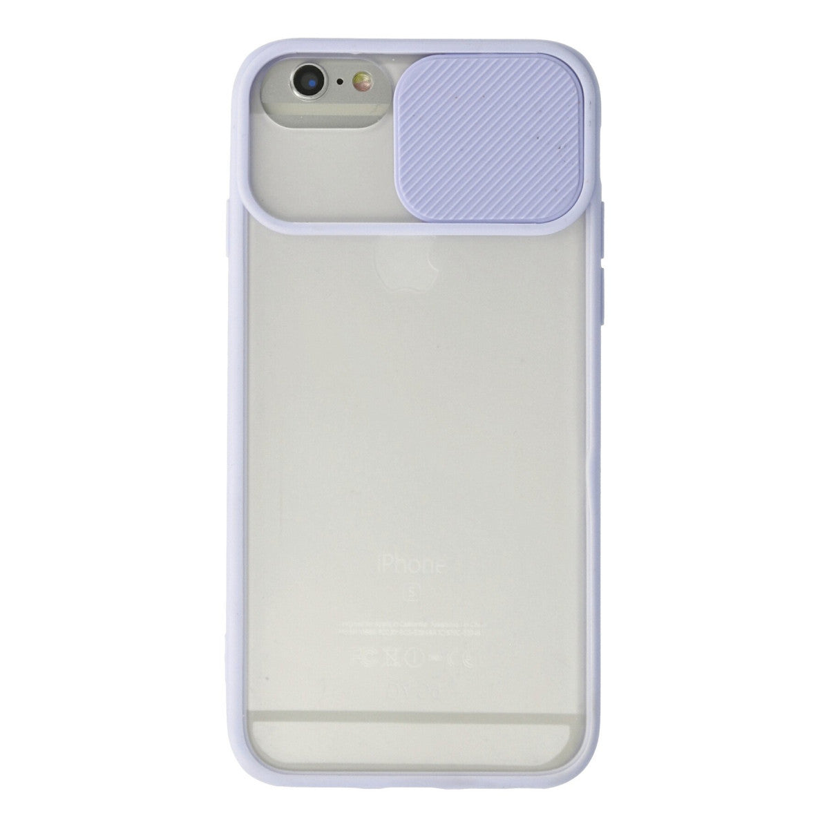 Newface iPhone 6 Kılıf Palm Buzlu Kamera Sürgülü Silikon