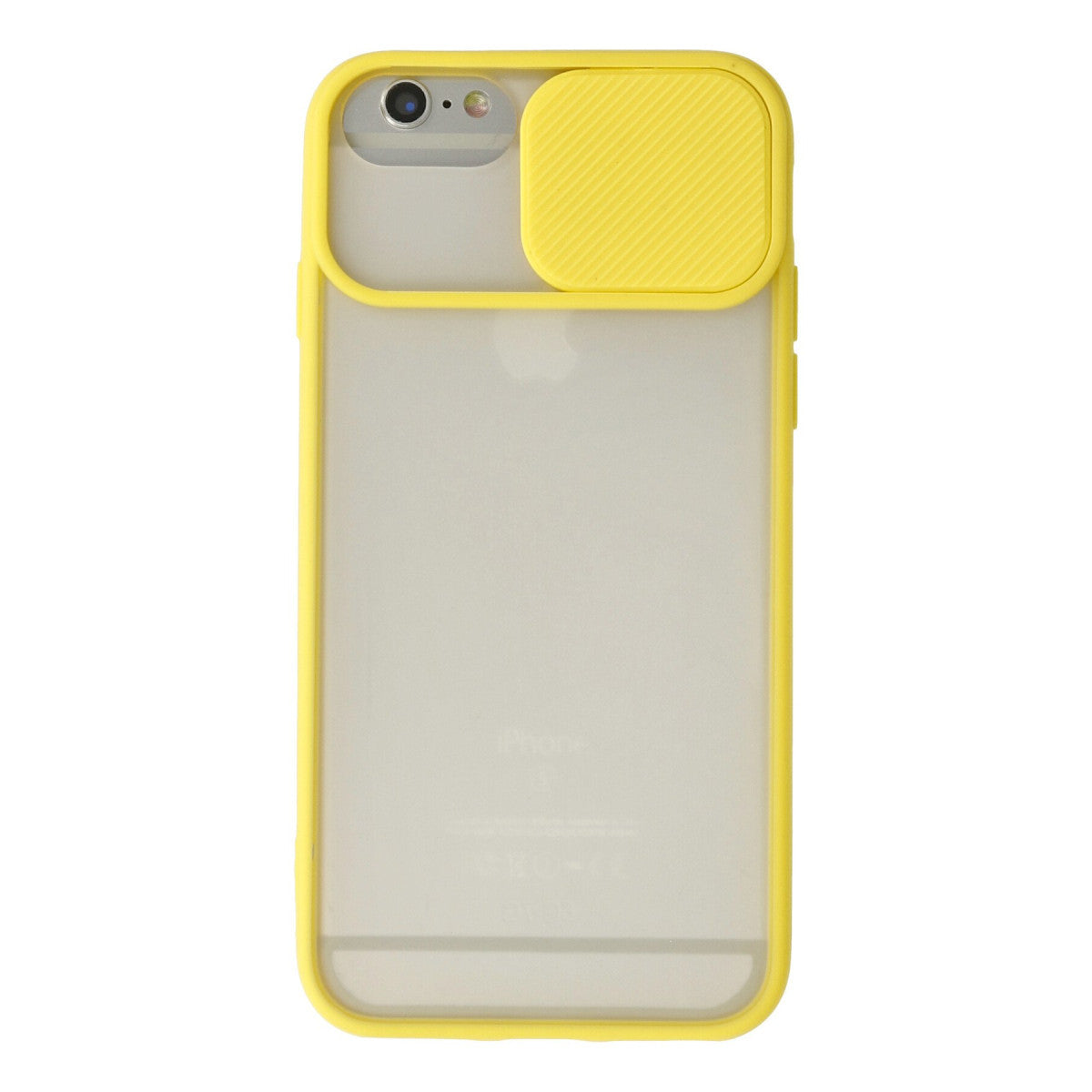 Newface iPhone 6 Plus Kılıf Palm Buzlu Kamera Sürgülü Silikon