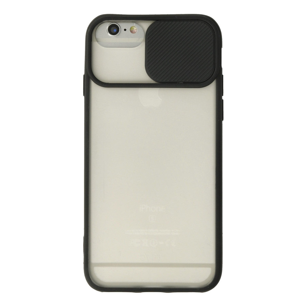 Newface iPhone 6 Plus Kılıf Palm Buzlu Kamera Sürgülü Silikon