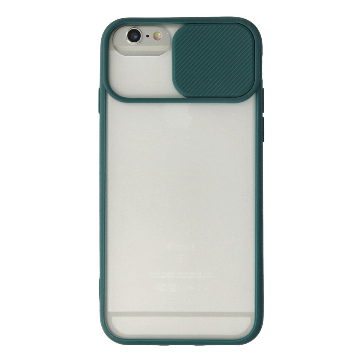 Newface iPhone 6 Plus Kılıf Palm Buzlu Kamera Sürgülü Silikon