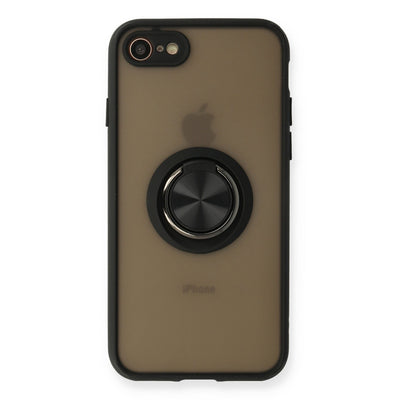 Newface iPhone 7 Kılıf Montreal Yüzüklü Silikon Kapak