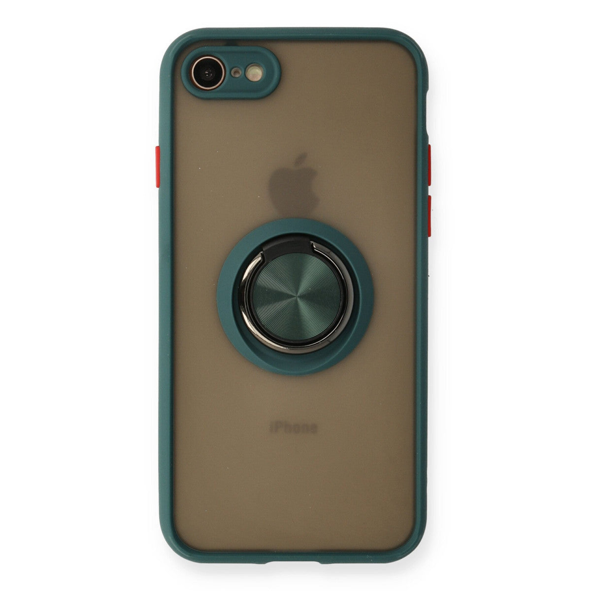 Newface iPhone 7 Kılıf Montreal Yüzüklü Silikon Kapak