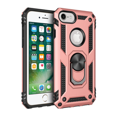 Newface iPhone 7 Kılıf Sofya Yüzüklü Silikon Kapak