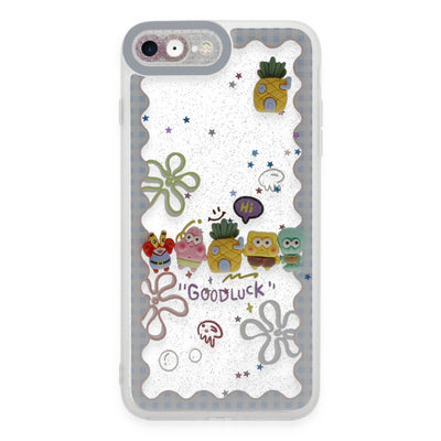 Newface iPhone 7 Kılıf Sweet Desenli Silikon Kapak