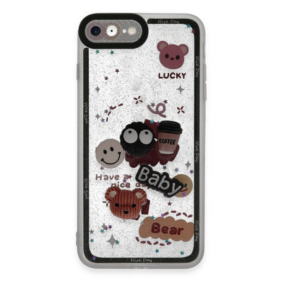 Newface iPhone 7 Kılıf Sweet Desenli Silikon Kapak
