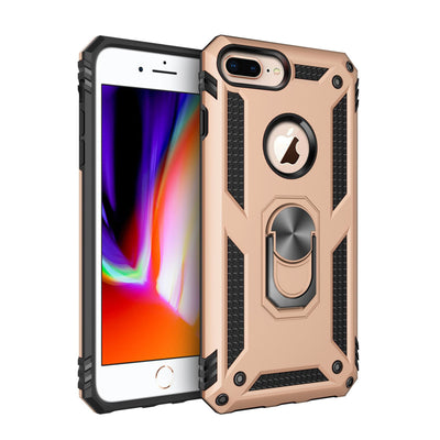 Newface iPhone 7 Plus Kılıf Sofya Yüzüklü Silikon Kapak