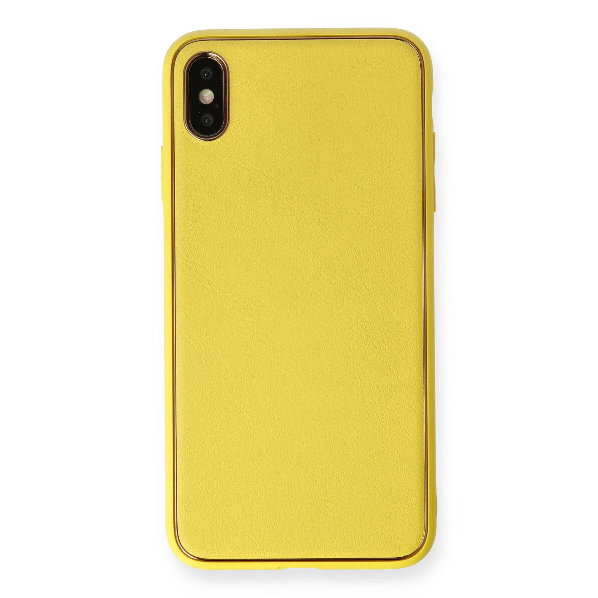 Newface iPhone XS Max Kılıf Coco Deri Silikon Kapak