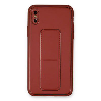 Newface iPhone XS Max Kılıf Coco Deri Standlı Kapak