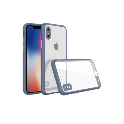 Newface iPhone XS Max Kılıf Miami Şeffaf Silikon