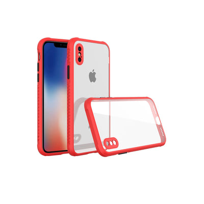 Newface iPhone XS Max Kılıf Miami Şeffaf Silikon