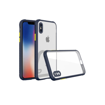 Newface iPhone XS Max Kılıf Miami Şeffaf Silikon