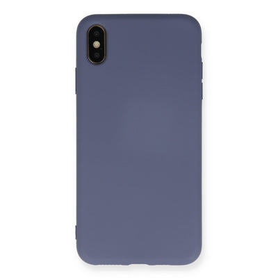 Newface iPhone XS Max Kılıf Nano içi Kadife Silikon