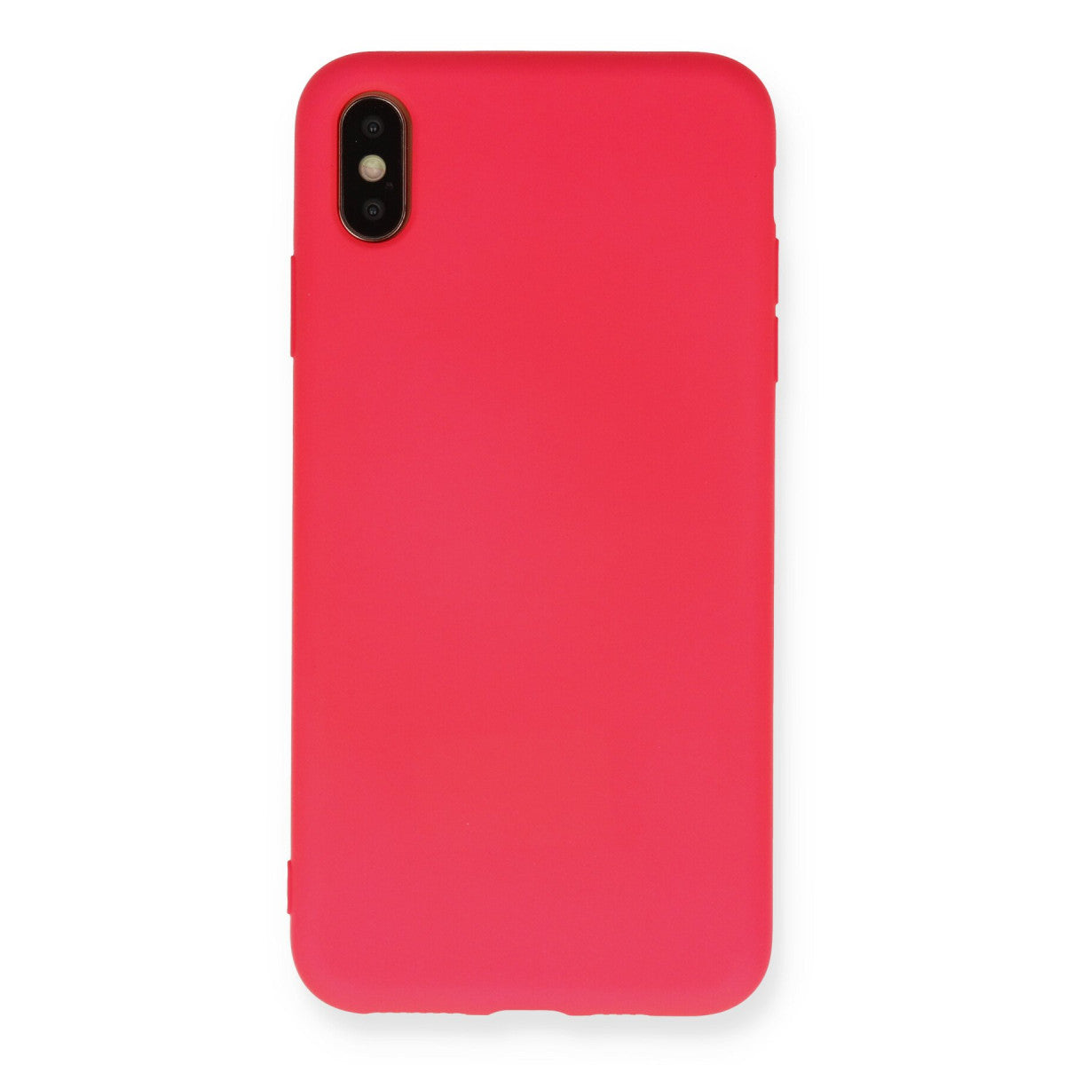 Newface iPhone XS Max Kılıf Nano içi Kadife Silikon