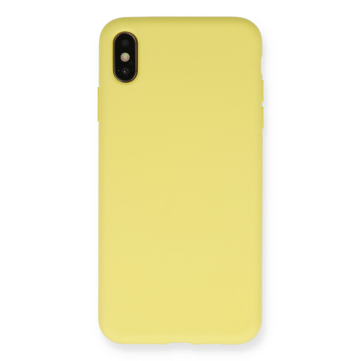 Newface iPhone XS Max Kılıf Nano içi Kadife Silikon