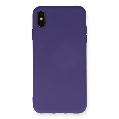 Newface iPhone XS Max Kılıf Nano içi Kadife Silikon