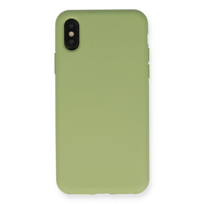 Newface iPhone XS Max Kılıf Nano içi Kadife Silikon