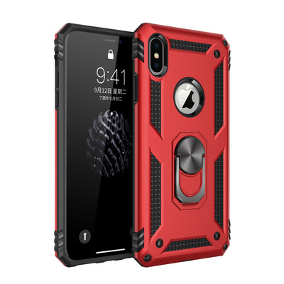 Newface iPhone XS Max Kılıf Sofya Yüzüklü Silikon Kapak