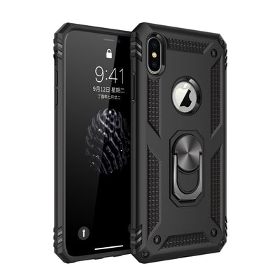 Newface iPhone XS Max Kılıf Sofya Yüzüklü Silikon Kapak