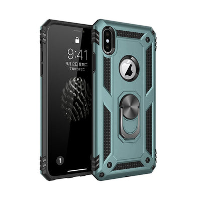 Newface iPhone XS Max Kılıf Sofya Yüzüklü Silikon Kapak