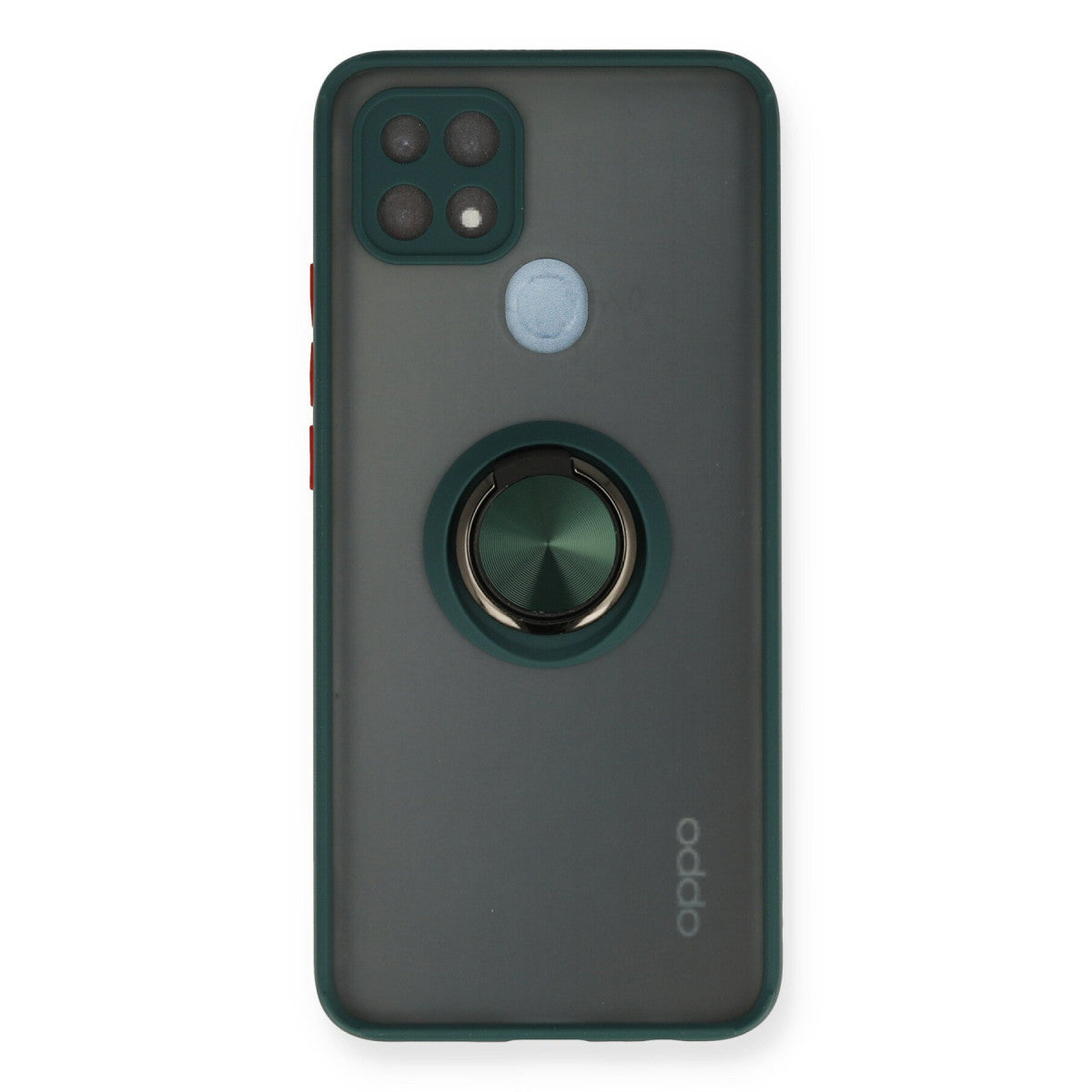 Newface Oppo A15 Kılıf Montreal Yüzüklü Silikon Kapak