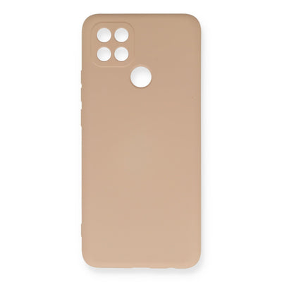 Newface Oppo A15 Kılıf Nano içi Kadife Silikon