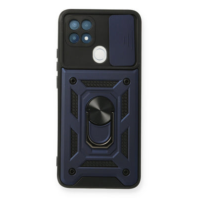 Newface Oppo A15 Kılıf Pars Lens Yüzüklü Silikon
