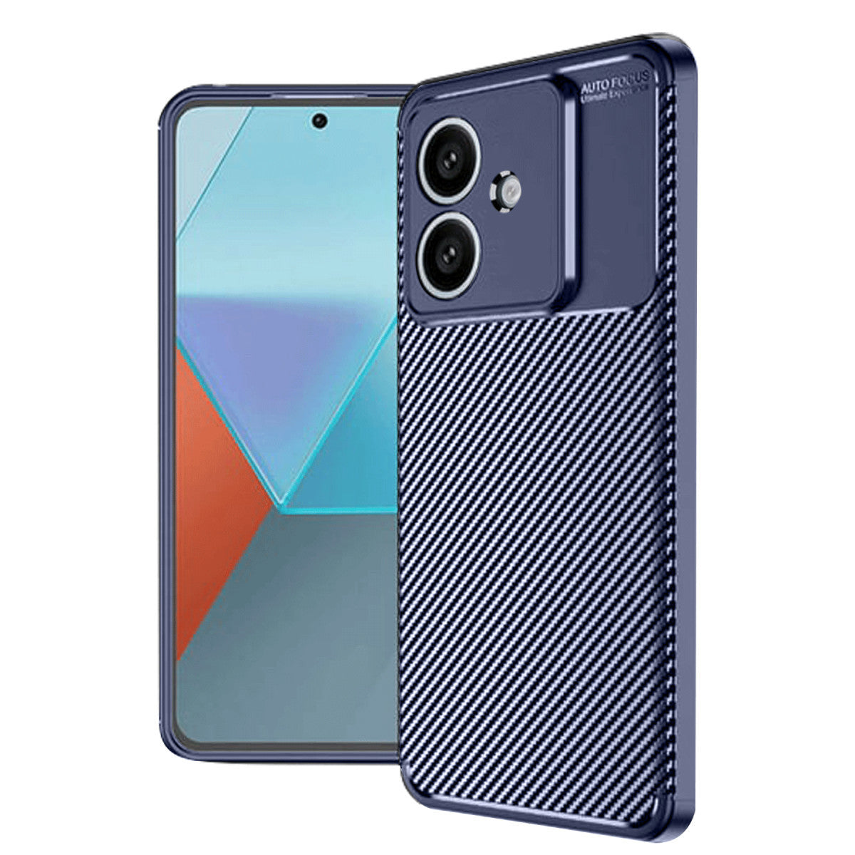 Newface Oppo A3 Kılıf Auto Focus Karbon Kapak