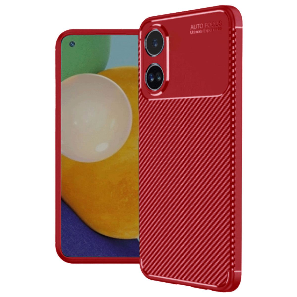 Newface Oppo A38 Kılıf Auto Focus Karbon Kapak