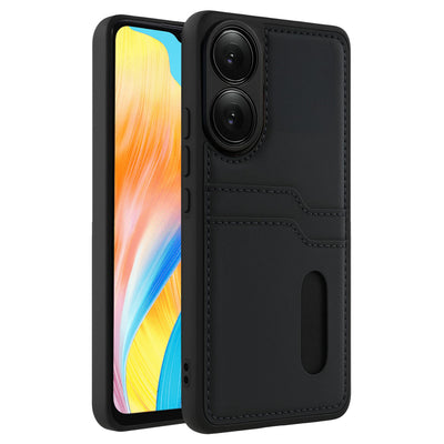 Newface Oppo A38 Sara Kartvizitli Deri Kılıf