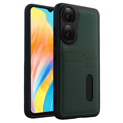 Newface Oppo A38 Sara Kartvizitli Deri Kılıf