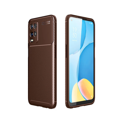 Newface Oppo A54 4G Kılıf Auto Focus Karbon Kapak