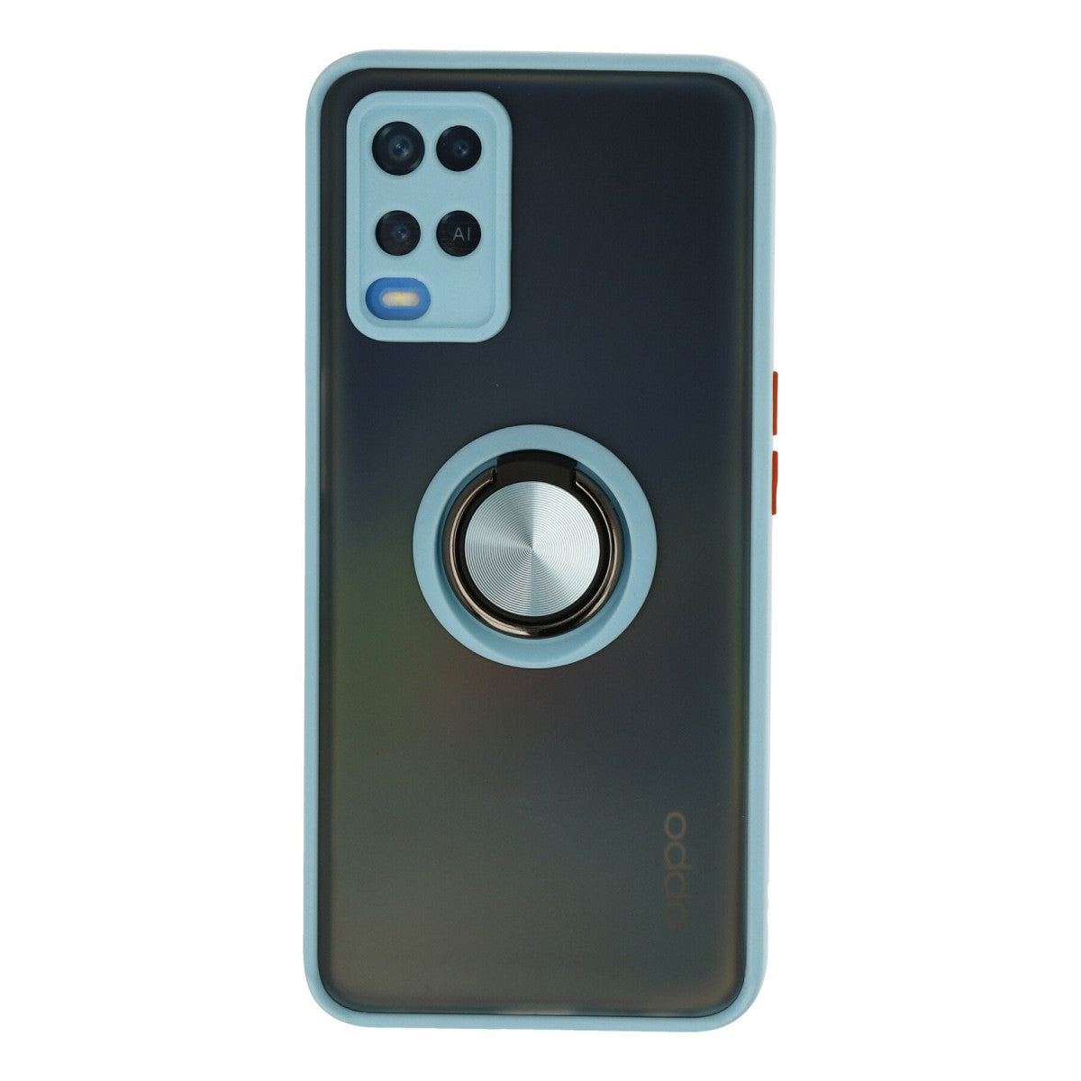 Newface Oppo A54 4G Kılıf Montreal Yüzüklü Silikon Kapak