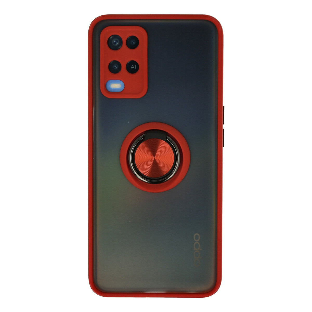 Newface Oppo A54 4G Kılıf Montreal Yüzüklü Silikon Kapak