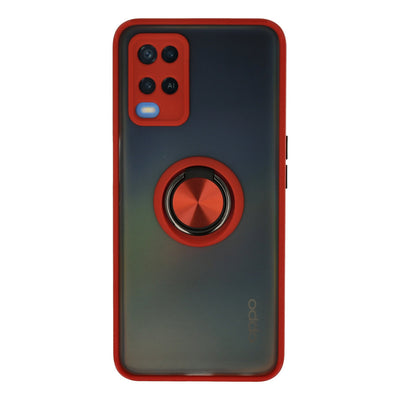 Newface Oppo A54 4G Kılıf Montreal Yüzüklü Silikon Kapak