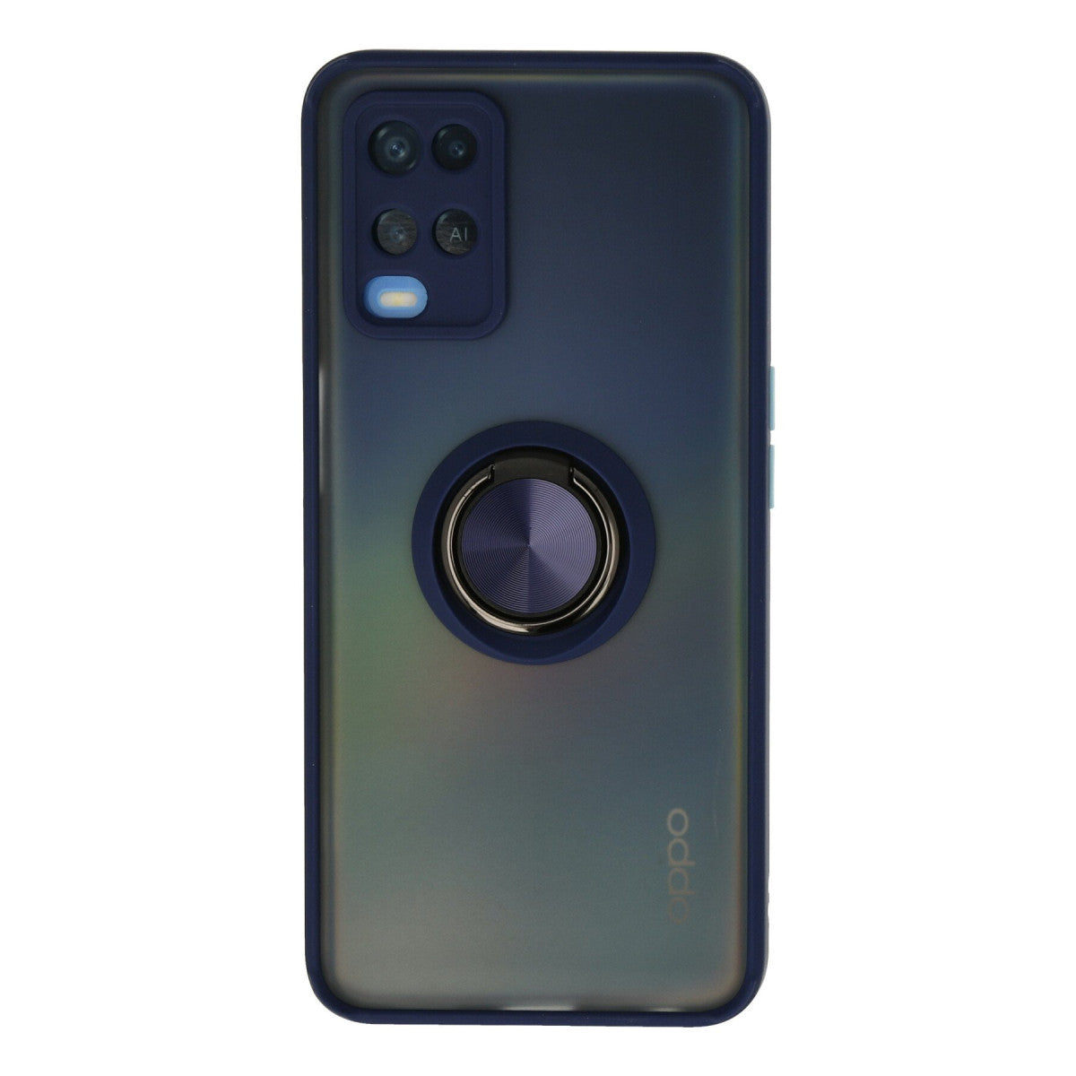 Newface Oppo A54 4G Kılıf Montreal Yüzüklü Silikon Kapak