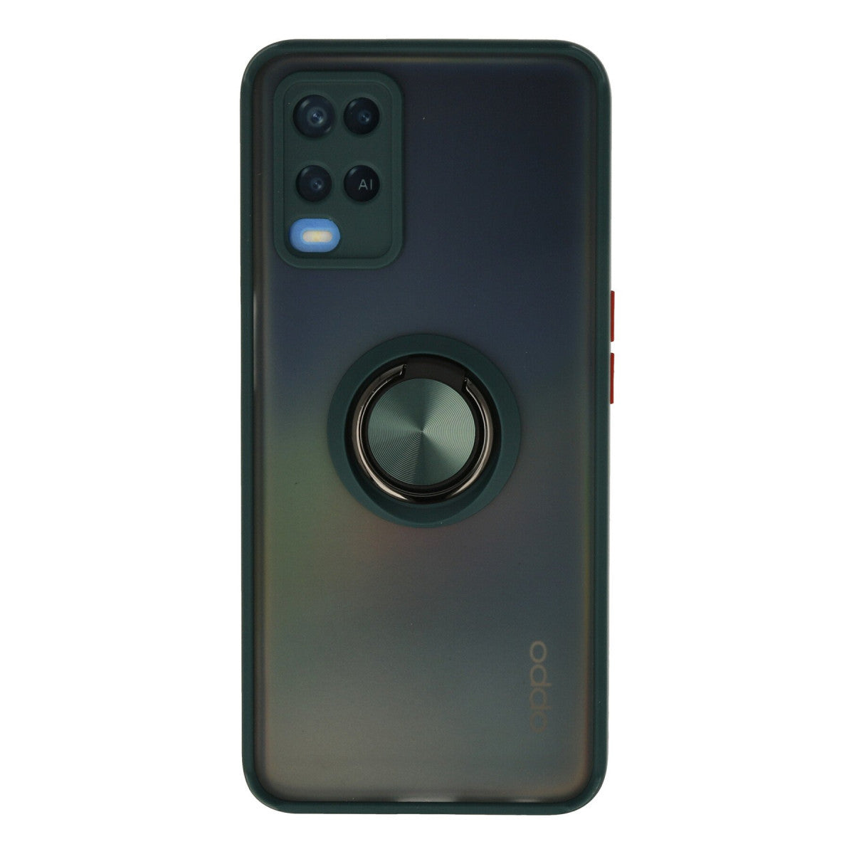 Newface Oppo A54 4G Kılıf Montreal Yüzüklü Silikon Kapak