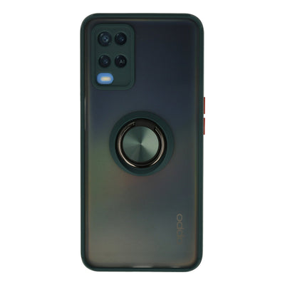 Newface Oppo A54 4G Kılıf Montreal Yüzüklü Silikon Kapak