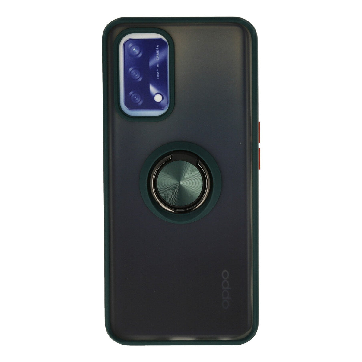 Newface Oppo A74 4G Kılıf Montreal Yüzüklü Silikon Kapak