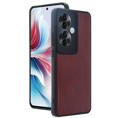 Newface Oppo Reno 11F Kılıf Aras Deri Kapak