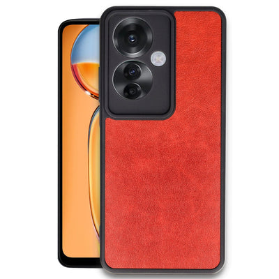 Newface Oppo Reno 11F Kılıf Aras Deri Kapak